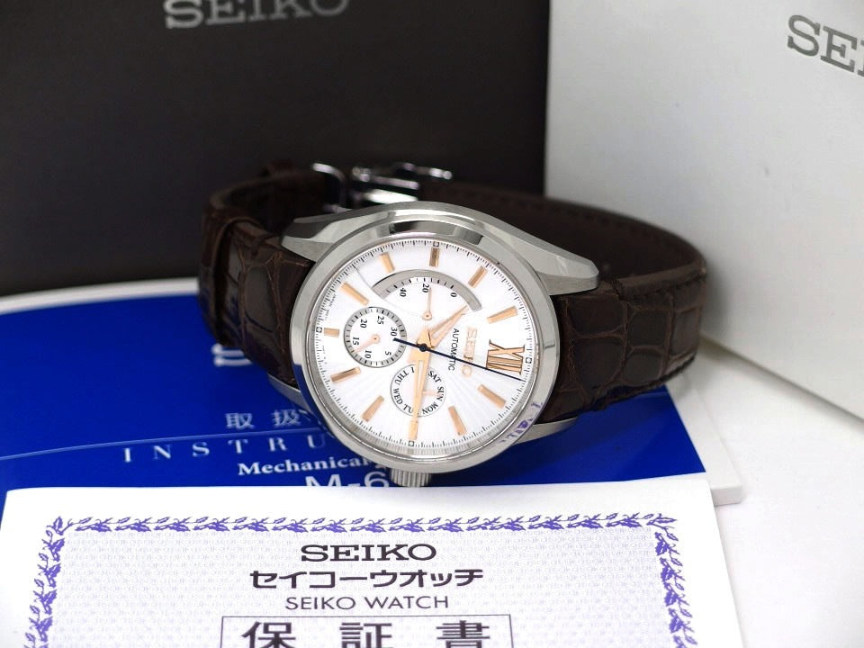 セイコー ブライツ メカニカル SDGC025 6R21-00W0 サンビーム文字盤 自動巻 2018年購入品 USED Seiko