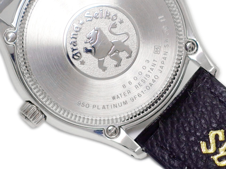 グランドセイコー SBGX017 9F61-0A40 プラチナ製ケース Pt950 クオーツ 1997年発売 USED Seiko