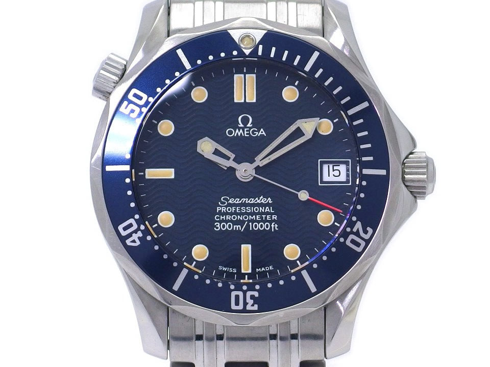オメガ シーマスター プロフェッショナル 300m クロノメーター 168.1502 2551.80 ミドルサイズ 36mm Cal.1109 自動巻 1993年発売 OH済 USED