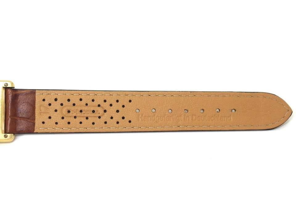 カルティエ マストタンク LM ヴェルメイユ Ref.590005 アイボリー文字盤 クォーツ OH済 USED