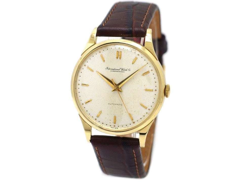 インターナショナル 18金 Cal.852 自動巻 OH済 1957年製 IWC