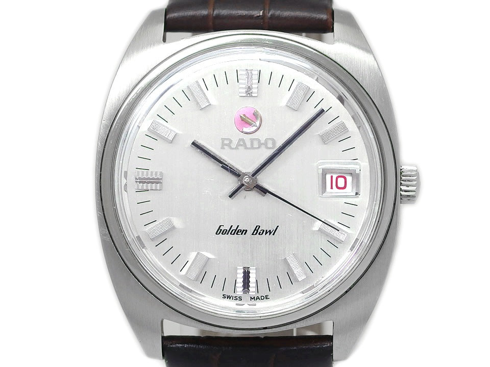 ラドー ゴールデンボウル Ref.11101 Cal.AS1858 25石 自動巻 OH済 1970年代 Rado