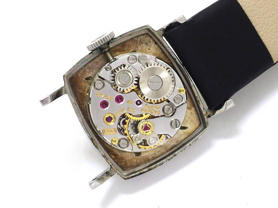 ロレックス プレシジョン Ref.2652 Cal.1400 スクエアケース レディース 手巻 OH済 1970年製 Rolex