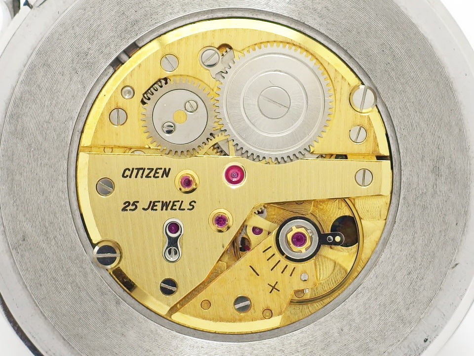 シチズン 懐中時計 ダイヤモンドフレーク 4-070020T 25石 手巻 OH済 昭和44年/1969年製