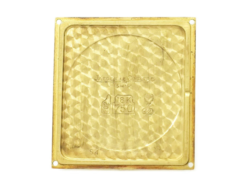ジャガールクルト 140.109.1 18金無垢 30mm×23mm 薄型ケース 2針 Cal.602.1 7石 クオーツ 1980年代 Jaeger Lecoultre