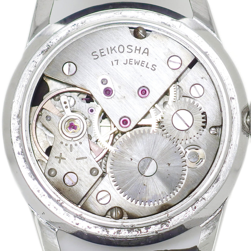 セイコー ローレル Sマーク 14048 SS リダン文字盤 17石 手巻 OH済 1958年頃 Seiko