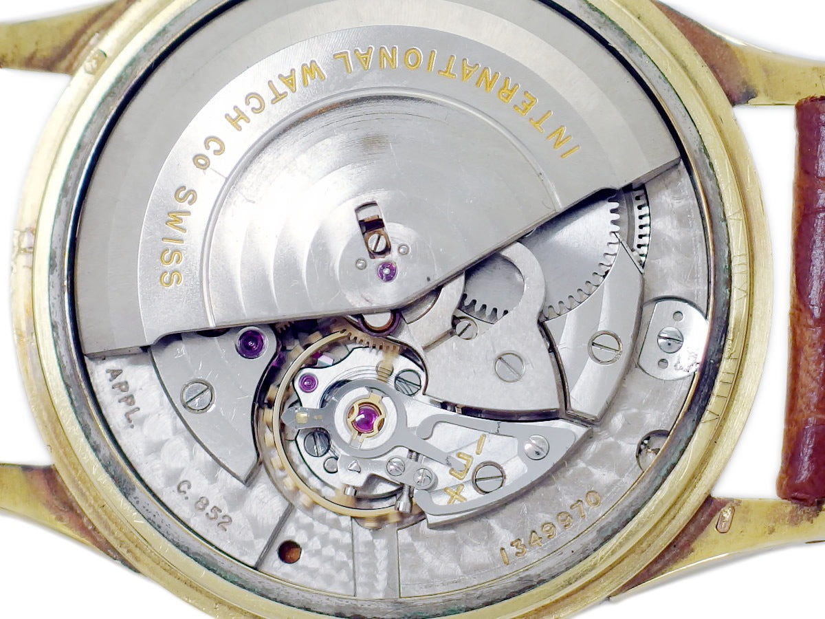 インターナショナル 18金無垢 Cal.852 自動巻 OH済 1957年製 IWC