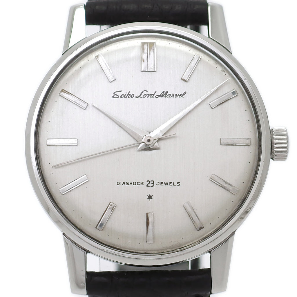セイコー ロードマーベル 15027E ステンレス製 リダン文字盤 23石 手巻 OH済 昭和38年/1963年製 Seiko