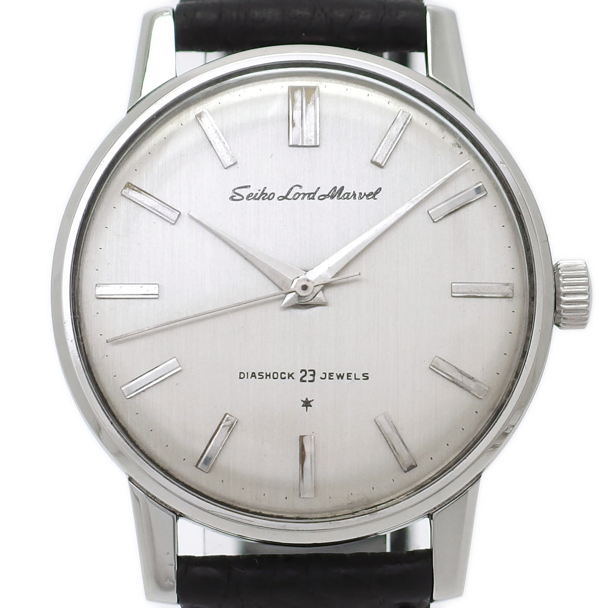 セイコー ロードマーベル 15027E ステンレス製 リダン文字盤 23石 手巻 OH済 昭和38年/1963年製 Seiko