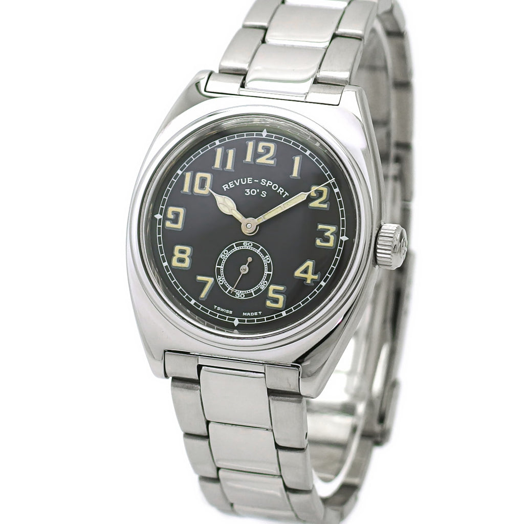 Revue Thommen Revue Sport 30's Reissue 2110002 Cal. MSR K1 Manual-Wind, Serviced, Purchased in 1998, USED