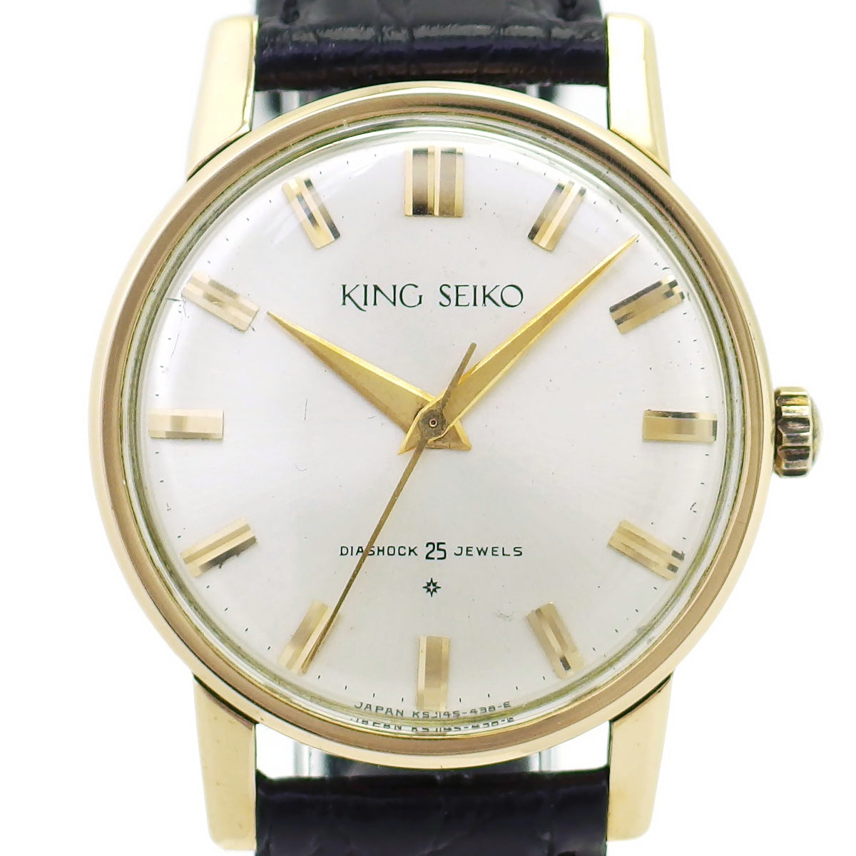 キングセイコー J14102E 1st SD文字盤 14金張り 25石 手巻 OH済 昭和36年/1961年製 Seiko