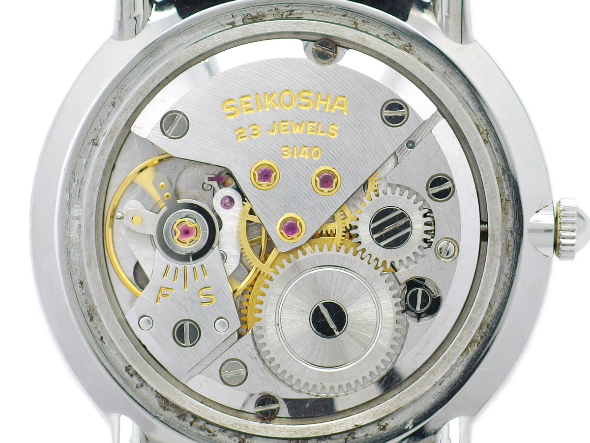 セイコー ライナー J15001E SS SD文字盤 23石 手巻 OH済 昭和36年/1961年製 Seiko