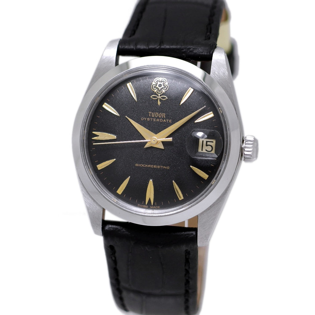 チュードル オイスターデイト Ref.7962 デカバラ リダン文字盤 手巻 OH済 1966年製 Tudor