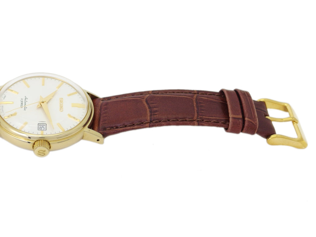 セイコー メカニカル SARB030 6R15-00V0 金メッキ 23石自動巻 2008年製 USED