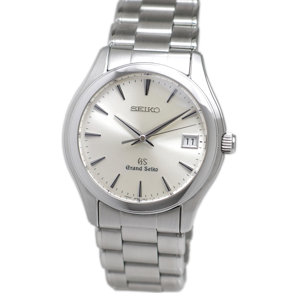 グランドセイコー SBGX005 9F62-0A10 文字盤放射仕上げ GSメタルブレスレット クオーツ 1999年製 USED Seiko