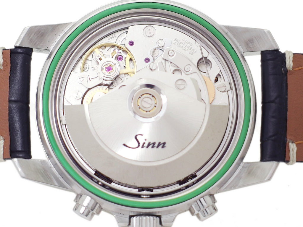 ジン 303.AUTOBAHN クロノグラフ デイデイト ETA7750 25石 自動巻 OH済 USED Sinn