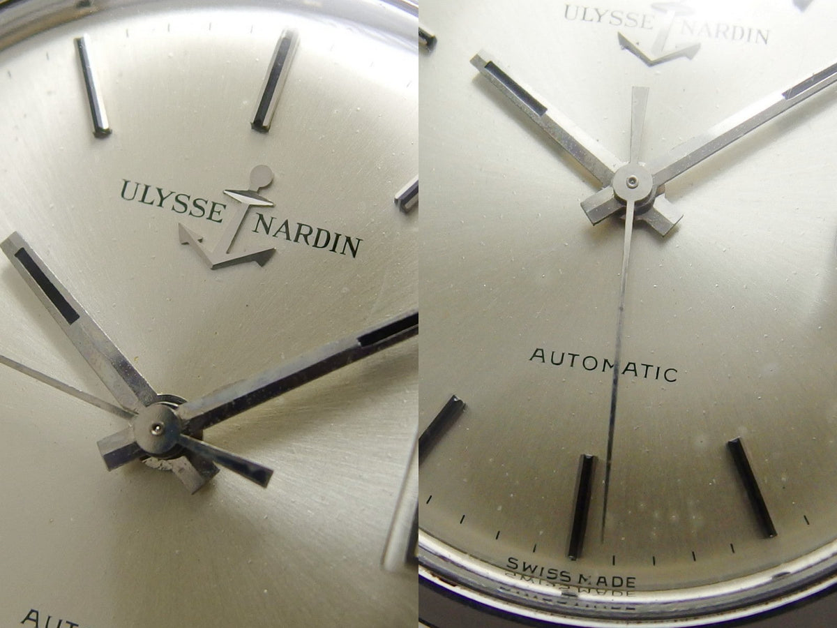ユリスナルダン Ref.10928 2 純正尾錠 Cal.N11HB 自動巻 OH済 1960年代