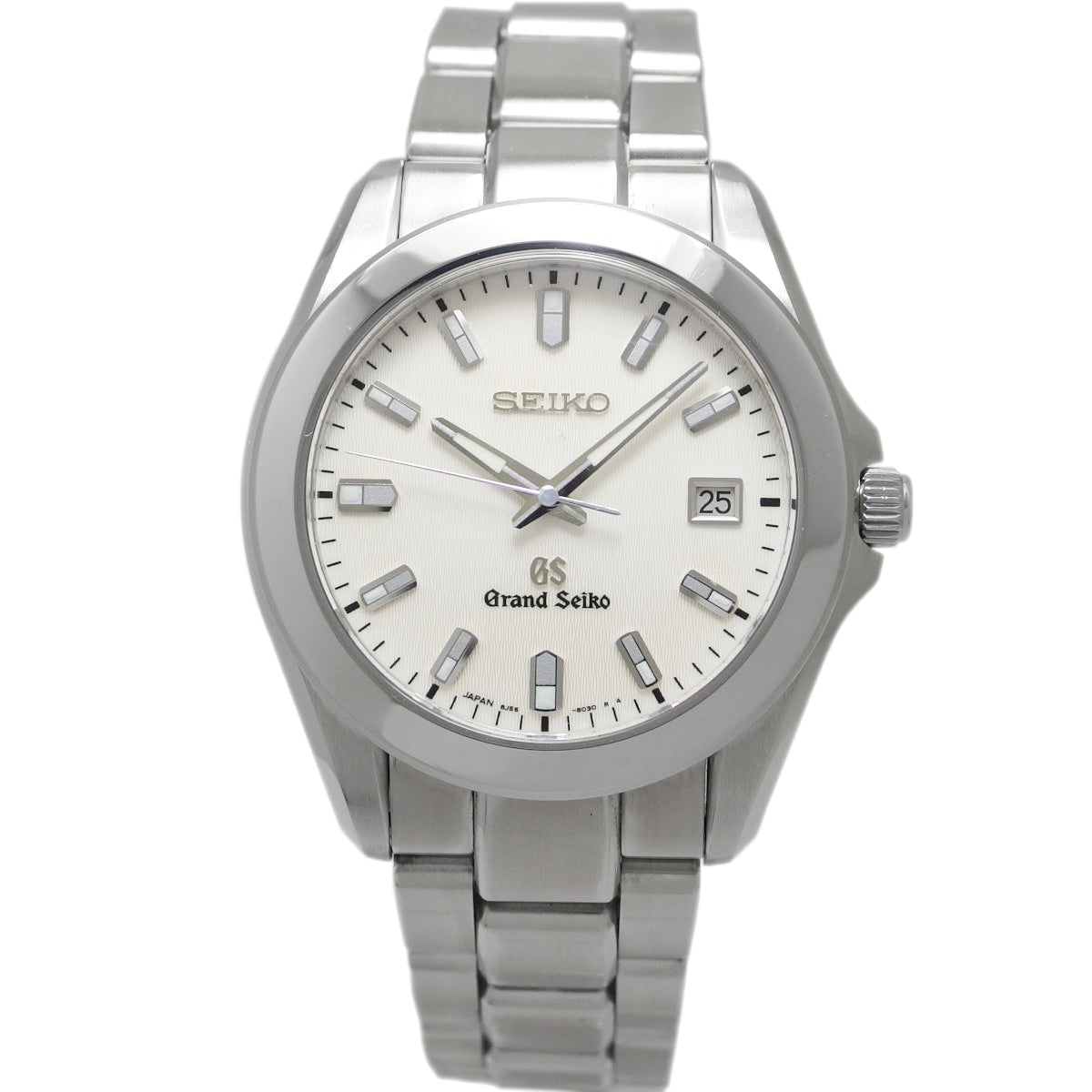 グランドセイコー SBGF017 8J56-8020 ねじ込みリューズ 純正ブレスレット クオ－ツ 2001年製 USED Seiko