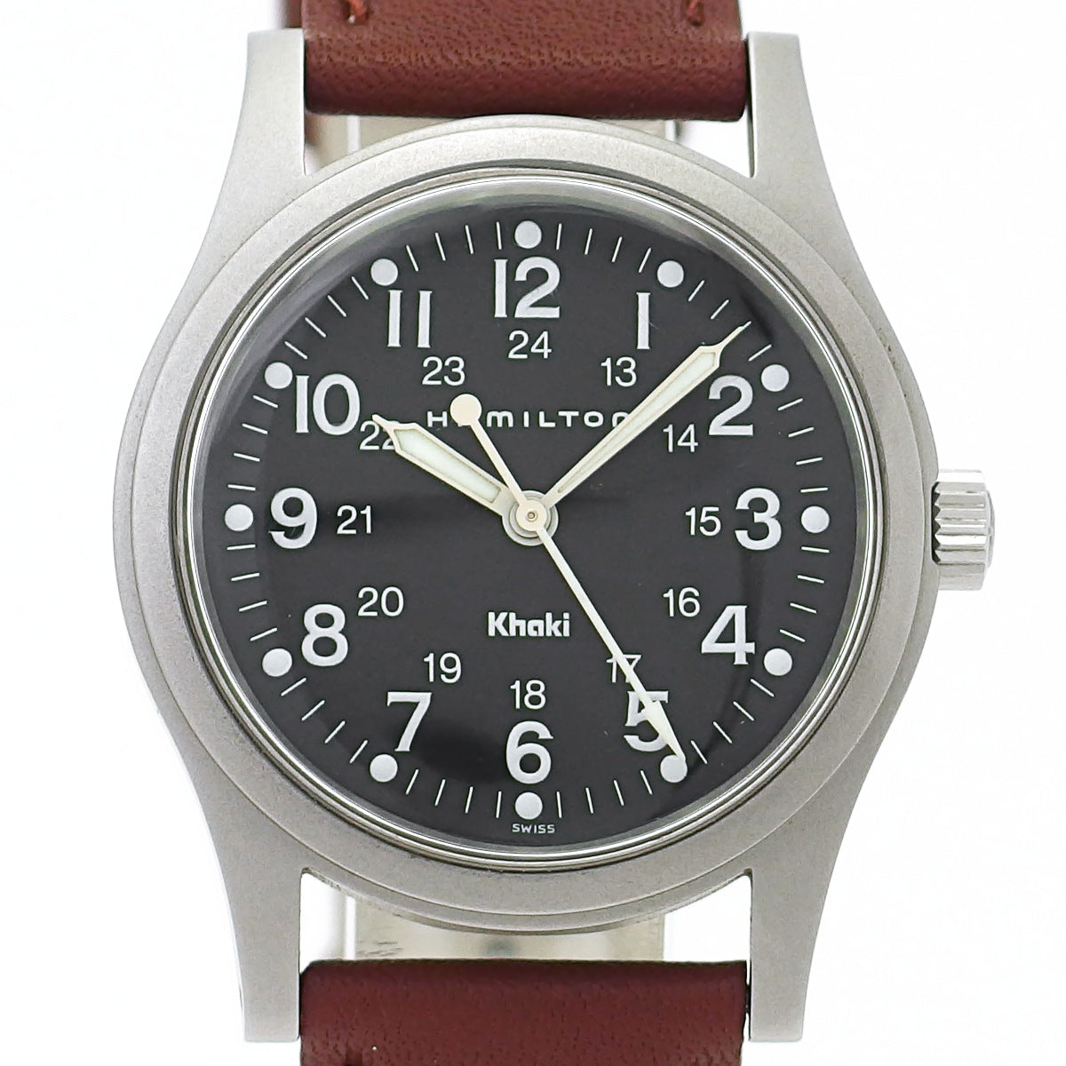 ハミルトン カーキ 9415A 33mm ブラック文字盤 Cal.2801-2 17石 手巻 1990年代 USED Hamilton
