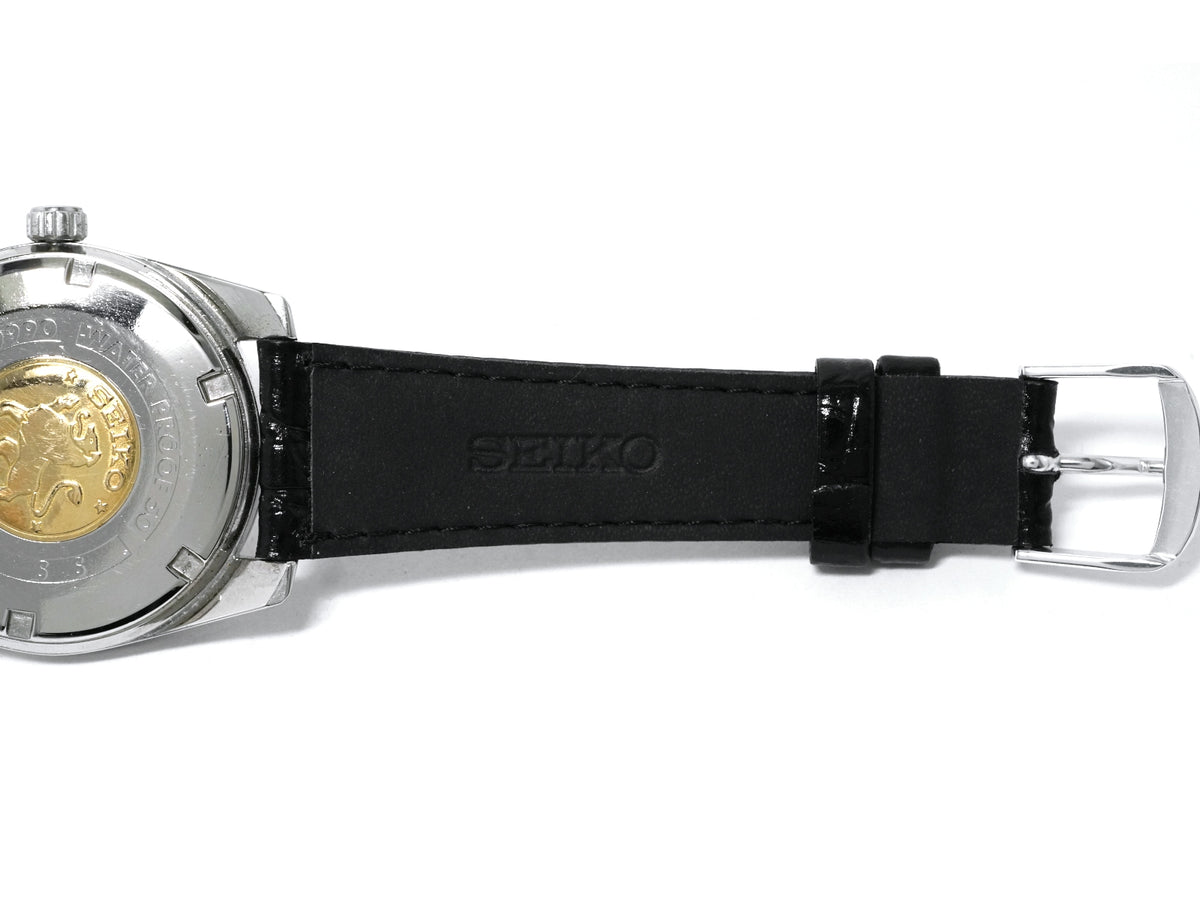 グランドセイコー セカンドモデル 5722-9990 文字盤リダン W SEIKOリューズ ライオンメダリオン 手巻 OH済 昭和40年/1965年製 Seiko