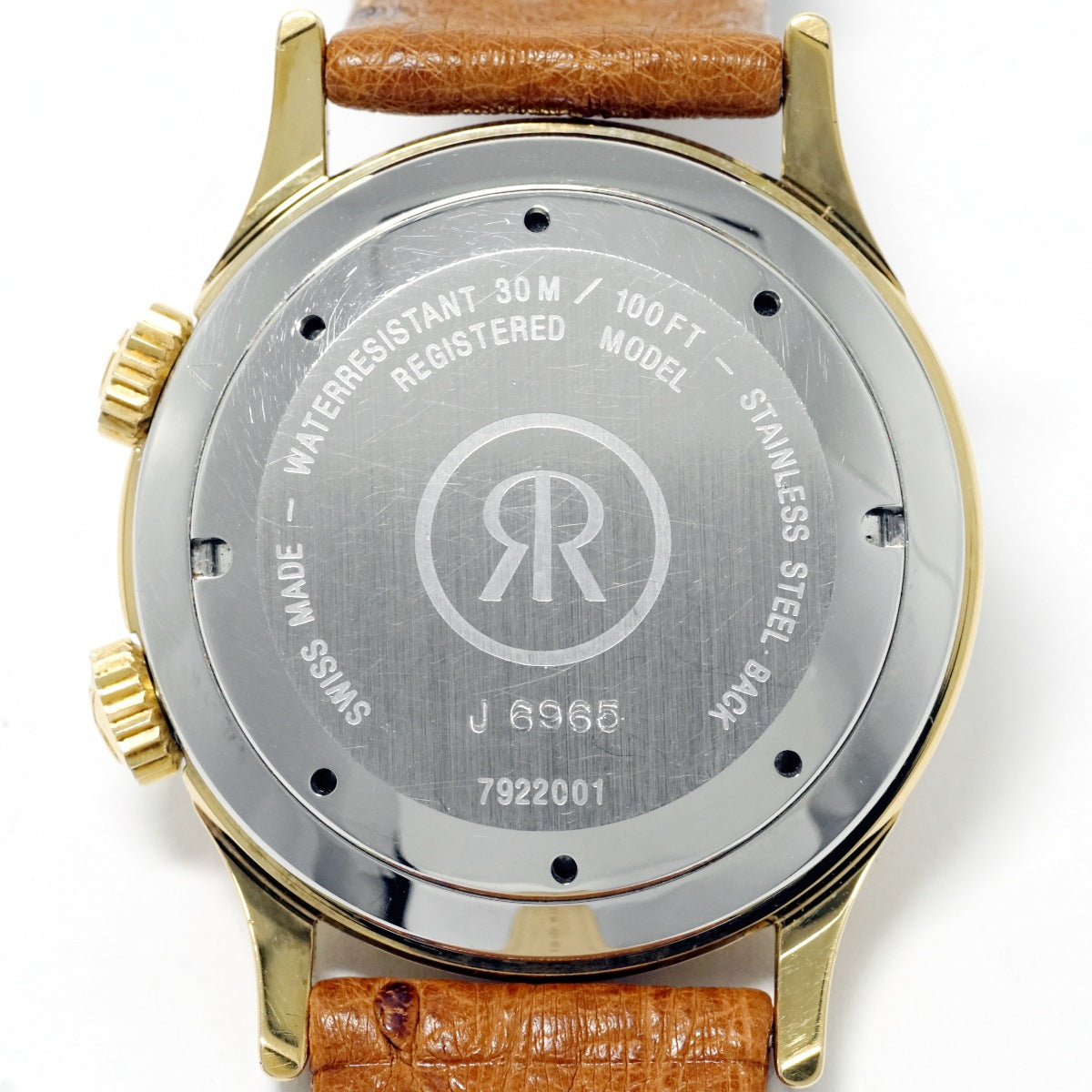 Revue Thommen Cricket 7922001 Gold-Plated with Alarm Function, Cal. AS1930, 17 Jewels, Manual-Wind, Serviced, Pre-owned