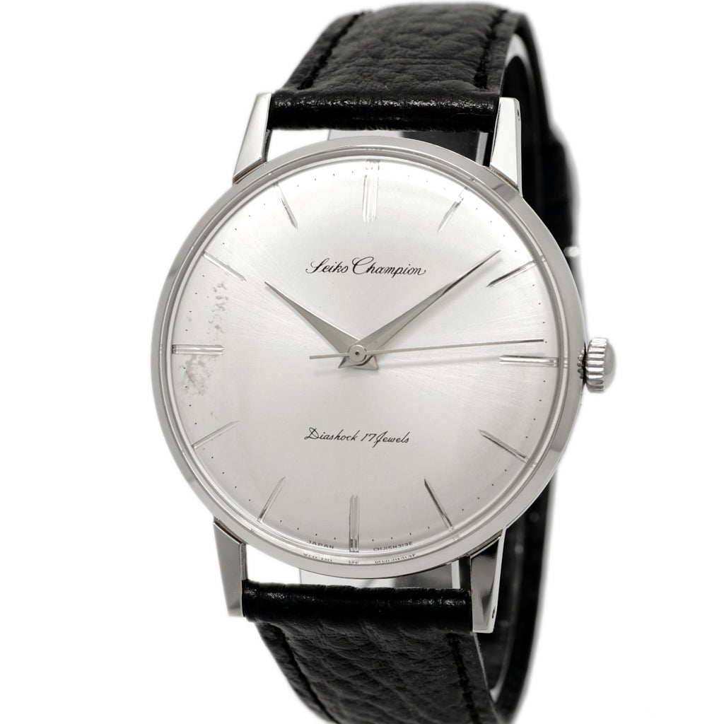 セイコー チャンピオン J15004E 17石 手巻 OH済 昭和38年/1963年製 Seiko