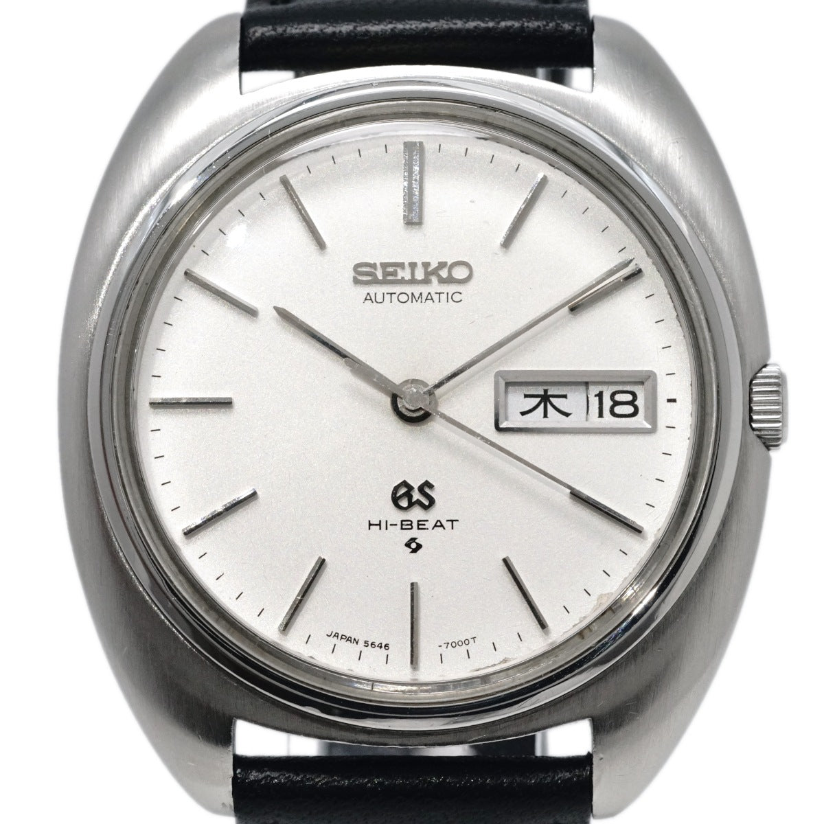 グランドセイコー 5646-7000 トノー型ケース 自動巻 OH済 昭和45年/1970年製 Seiko