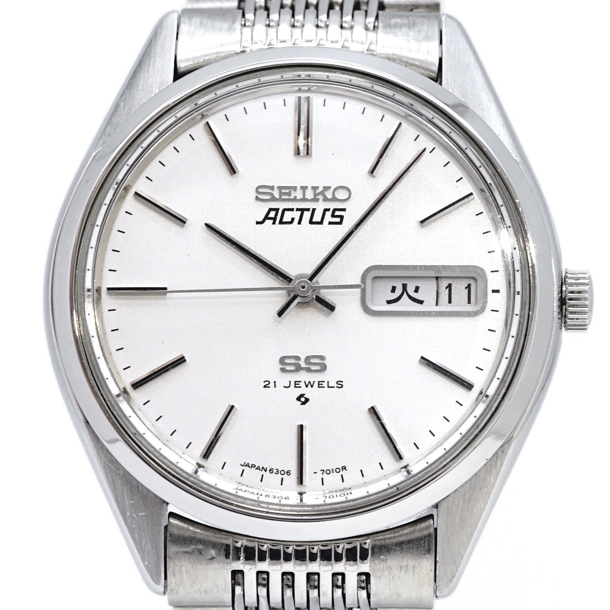 セイコー アクタス 6306-7010 Cal.6306A 21石 自動巻 OH済 昭和51年/1976年製