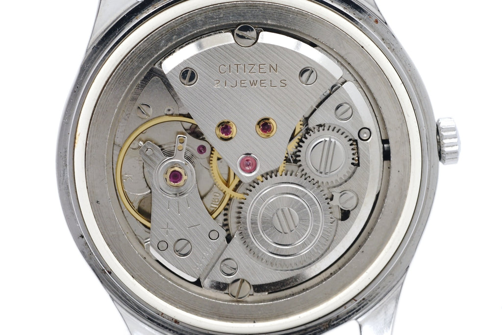 シチズン ホーマー 国鉄 盛鉄 21石 手巻 OH済 1976年製 Citizen