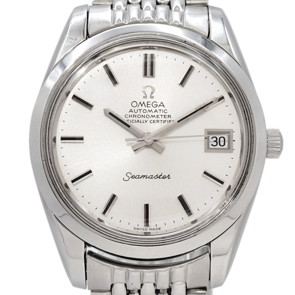 オメガ シーマスター クロノメーター Ref.168.0061 新品風防 Cal.1011 自動巻 OH済 1973年製 Omega