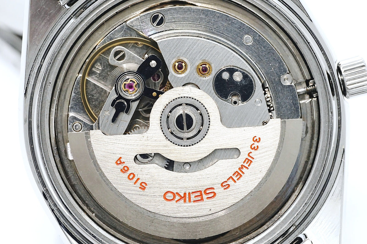 セイコー マチックP 5106-8010 プッシュリューズ 純正ブレスレット 33石 自動巻 OH済 昭和42年/1967年製