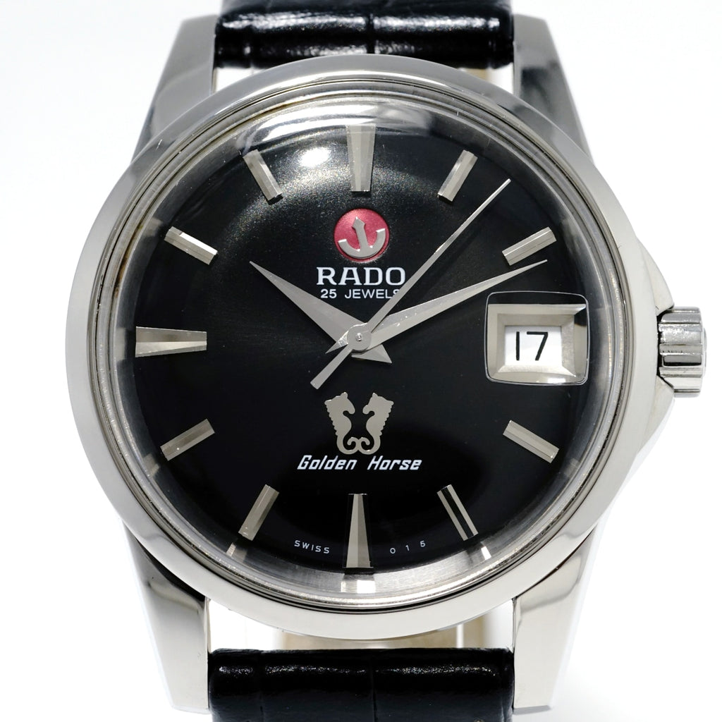 Rado Golden Horse Reissue R84.832.155 658.3832.4 Black Dial Automatic 2013 Purchase USED