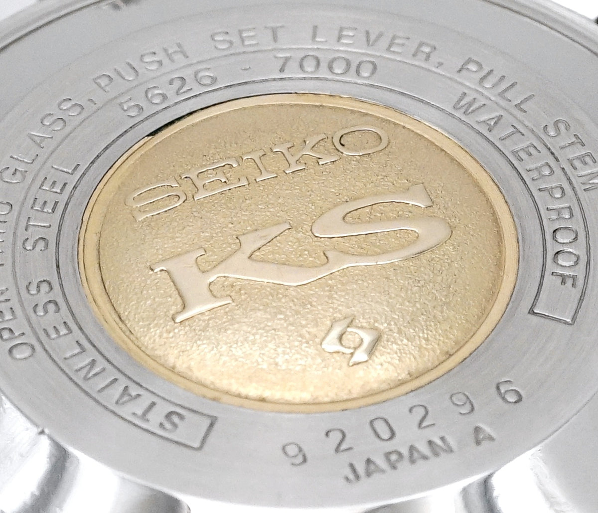 [Rare] King Seiko Superior Chronometer 5626-7000 One-Piece Case KS Medallion Automatic Overhauled Manufactured in 1969