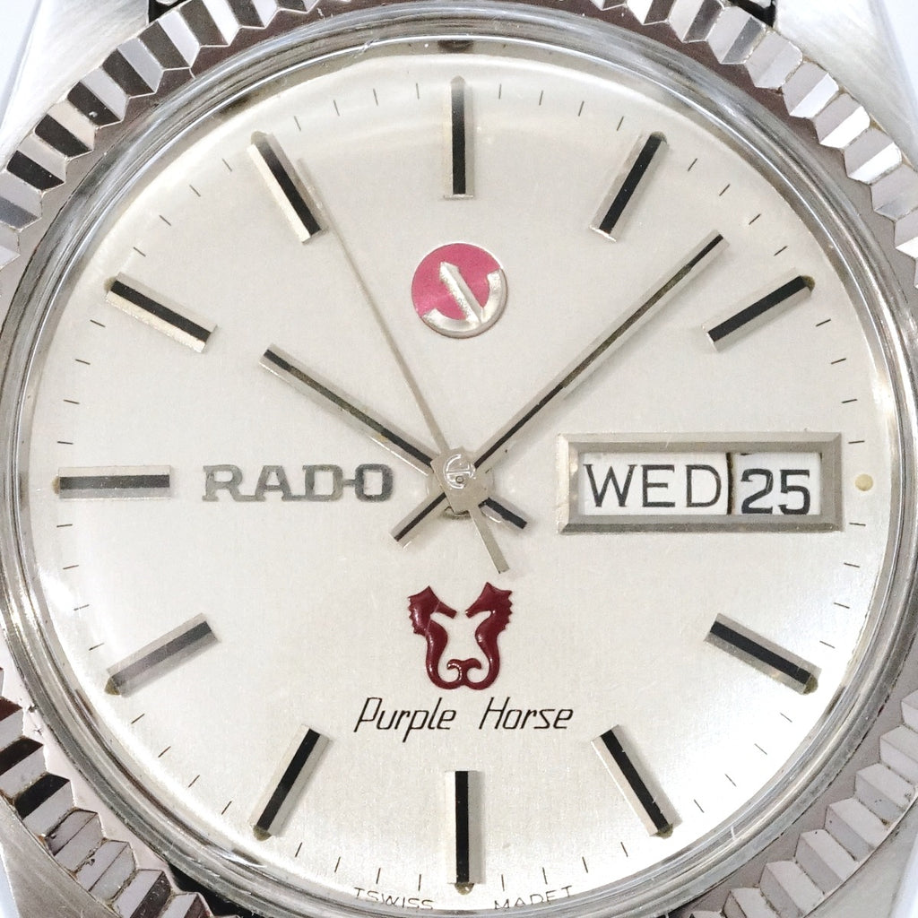 ラドー パープルホース Ref.606.3253.4 金色ムーブメント ETA2878 自動巻 OH済 1980年代 Rado