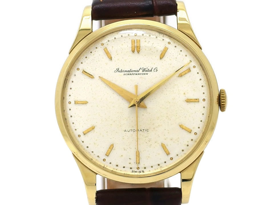 インターナショナル 18金 Cal.852 自動巻 OH済 1957年製 IWC