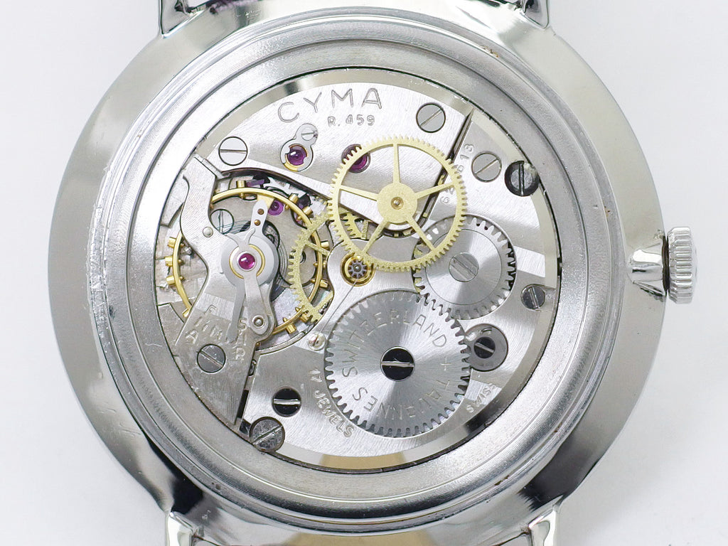 シーマ C15002 NIVAFLEX Cal.R459 17石 手巻 OH済 1950年代 Cyma