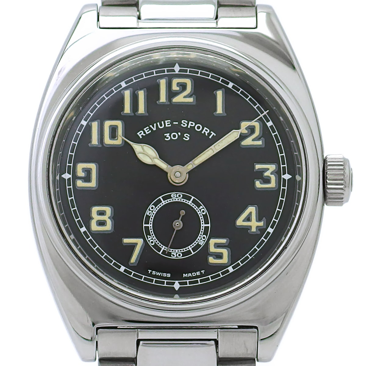 Revue Thommen Revue Sport 30's Reissue 2110002 Cal. MSR K1 Manual-Wind, Serviced, Purchased in 1998, USED