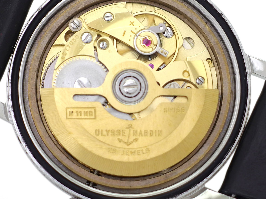 ユリスナルダン Ref.10928 2 純正尾錠 Cal.N11HB 自動巻 OH済 1960年代