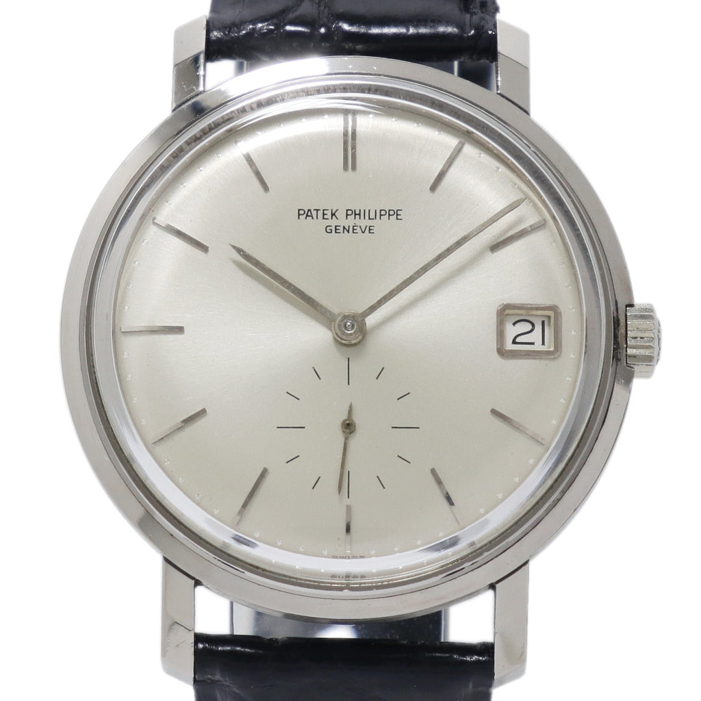 パテックフィリップ カラトラバ Ref.3445 18KWG アーカイブ付き Cal.27-460M 自動巻 OH済 1964年製 Patek Philippe