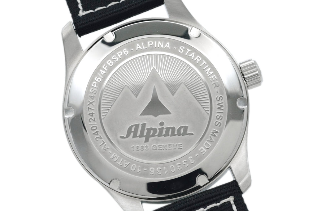 アルピナ スタータイマー GMT AL-247BBG4S6 クオーツ USED Alpina