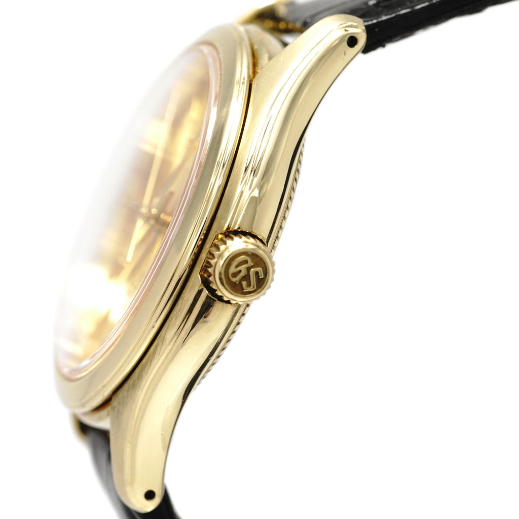 Grand Seiko SBGX016 9F61-0A30 18K Solid Gold Original Buckle Quartz 1998 USED Grand Seiko