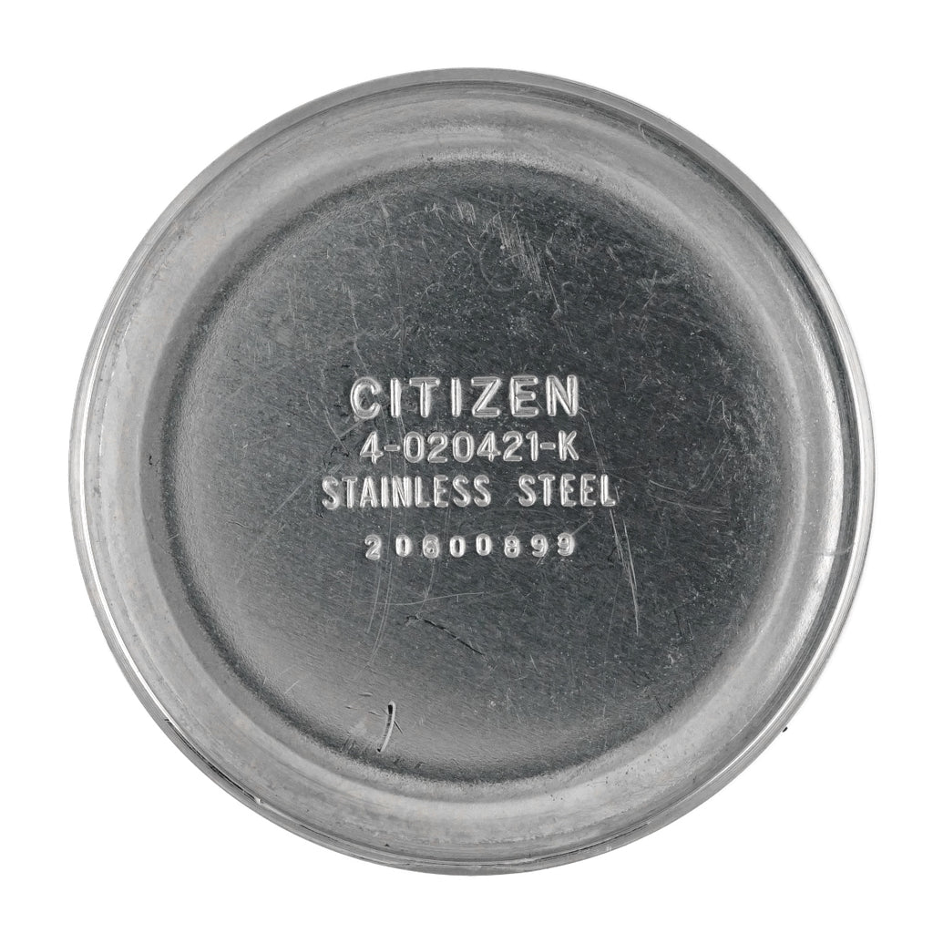 シチズン 懐中時計 4-020421-K アラビアインデックス 黒針 Cal.0201 21石 手巻 OH済 昭和47年/1972年製