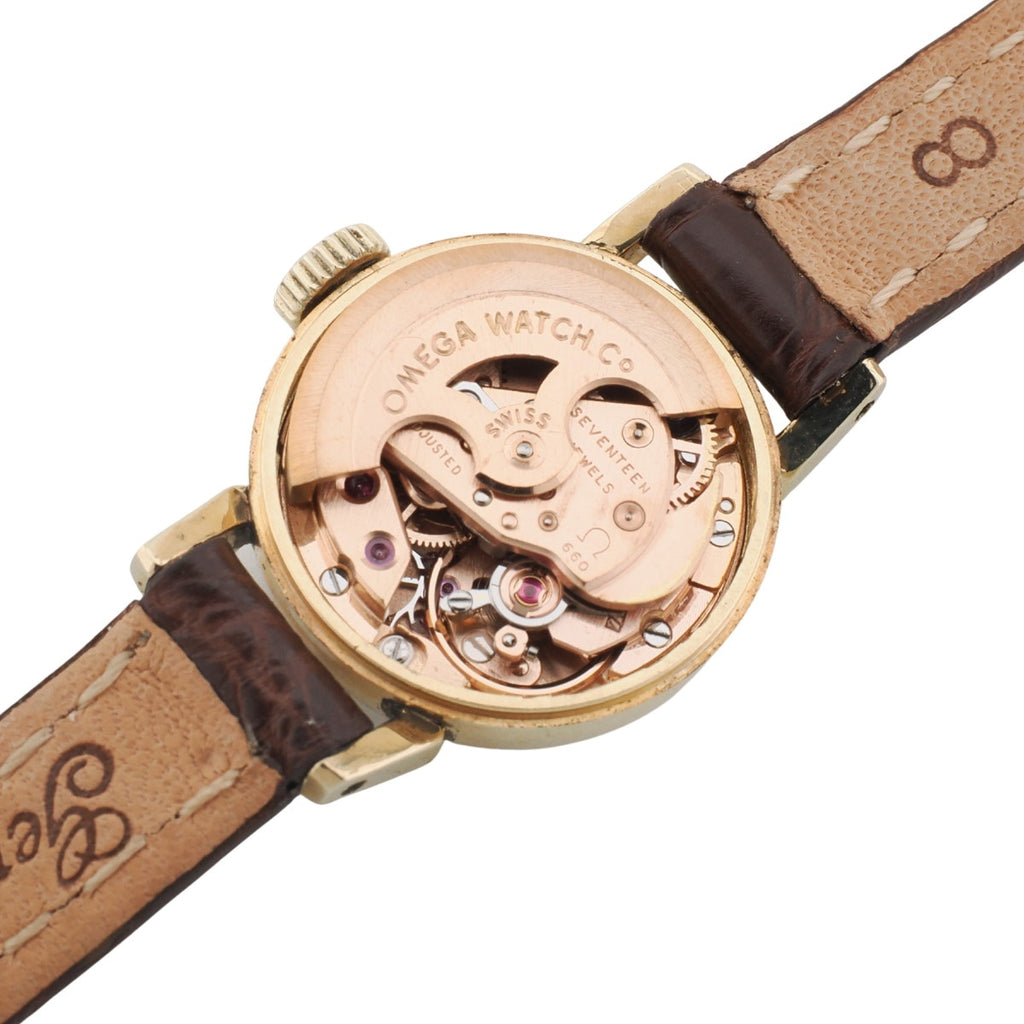OMEGA Ladymatic, 14K Solid Gold, Ladies', Ref. SS5740-1, Cal. 660, Automatic, Overhauled, 1966