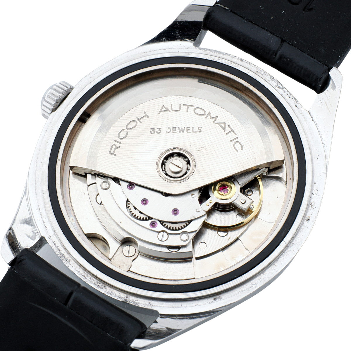 リコー ダイナミック オート 33石 Ref.57111 38mmビッグケース SS 自動巻き OH済み 1960年代