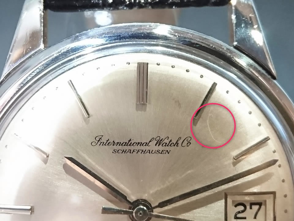 International Platinum Case (Pt900) Cal.8541 Automatic Winding Overhauled 1965 International Watch Co