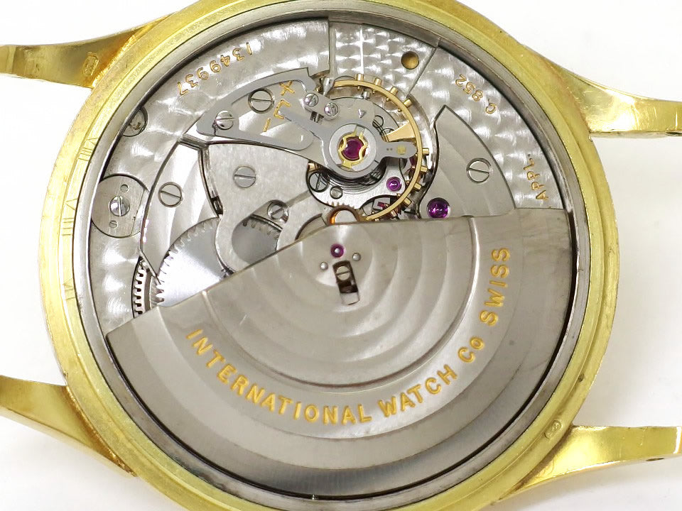 インターナショナル 18金 Cal.852 自動巻 OH済 1957年製 IWC