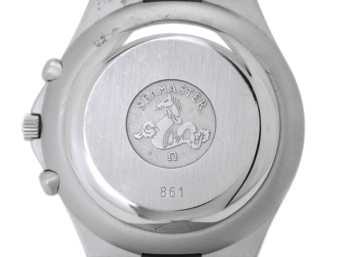 Omega Speedmaster ST145.0040, black dial, Cal. 861, Germany limited edition, manual winding, serviced, 1984.