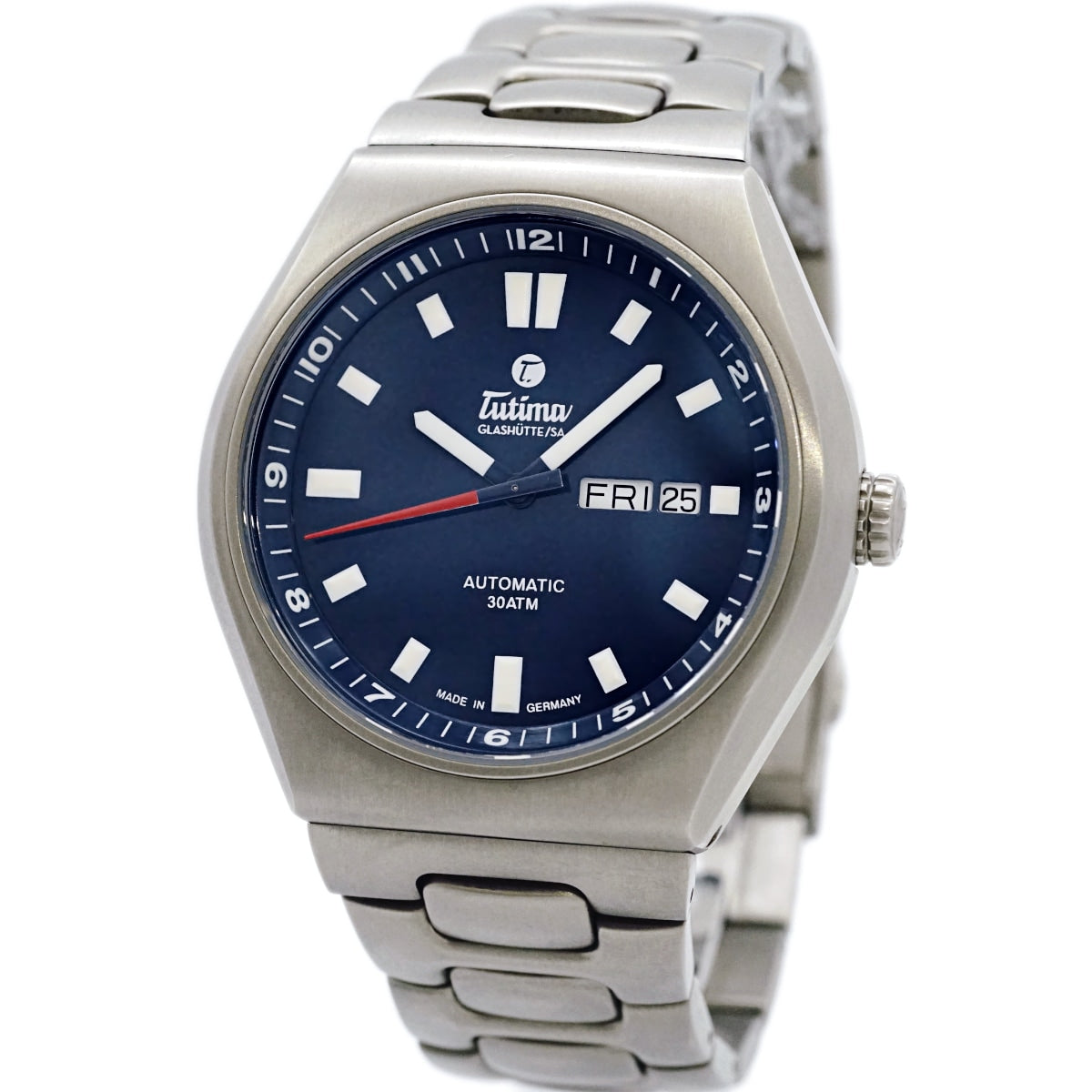 Tutima M2 Coastline 6150-02 Titanium Cal.T330 ETA 2836-2 Automatic Winding Purchased in 2021 USED