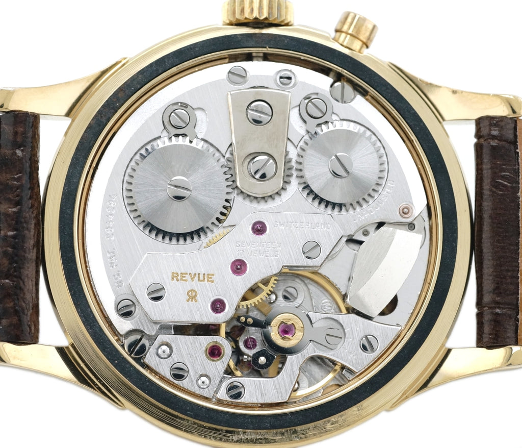 Revue Thommen Cricket 8022001 Gold Plated Alarm Hand-wound Overhauled Circa 1995 USED