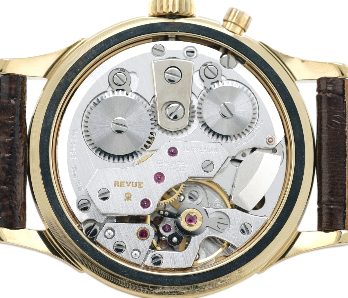 Revue Thommen Cricket 8022001 Gold Plated Alarm Hand-wound Overhauled Circa 1995 USED